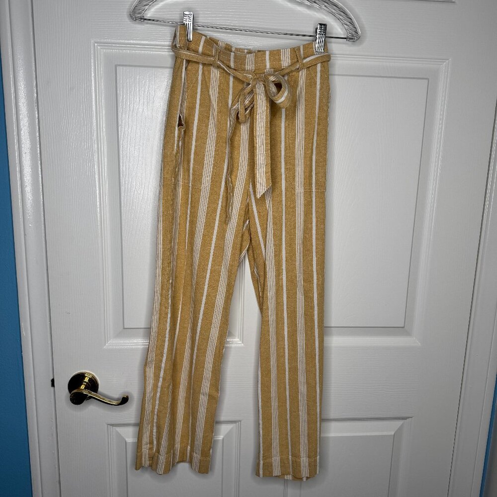 Marine Layer Women's Franki Wide Leg Stripe Pants